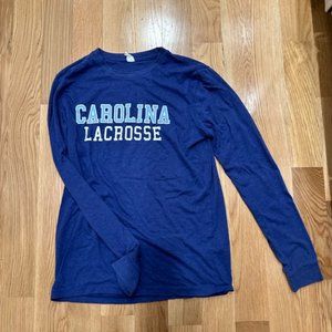 UNC Lacrosse long sleeve T shirt